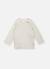 Brassière laine  mélangée Bleu clair+Bleu layette+Écru+Rose perle 9 - vertbaudet enfant 