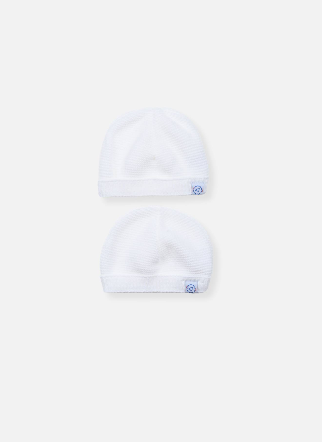 Lot De 2 Bonnets Bb Blancblanc 12 €