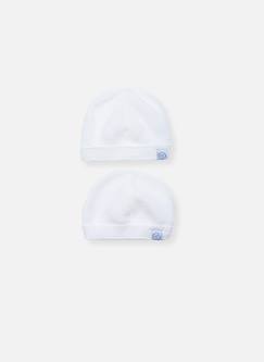 -Lot de  2 bonnets bébé