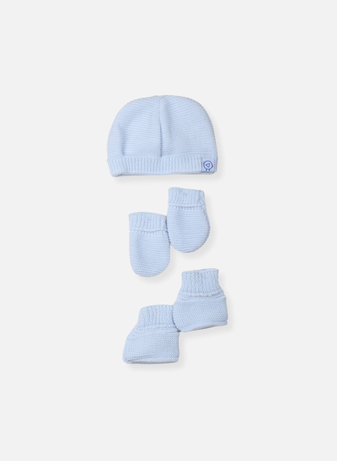 Mini Trousseau De Naissance Bleu Layette