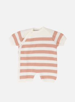 Lot De 2 Pyjamas Combi-Short Bébé 24M (86 Cm) - Motif Panda & Empreintes - 100% Coton Doux Orange