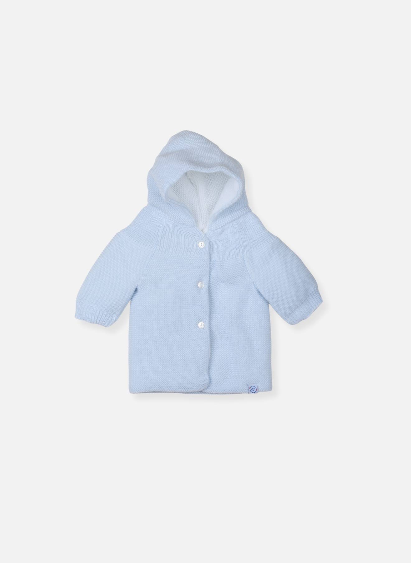 Paletot Bébé Bleu Layette