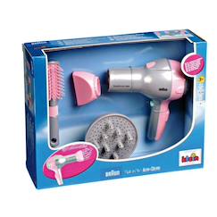 Jouet-Sèche-cheveux braun