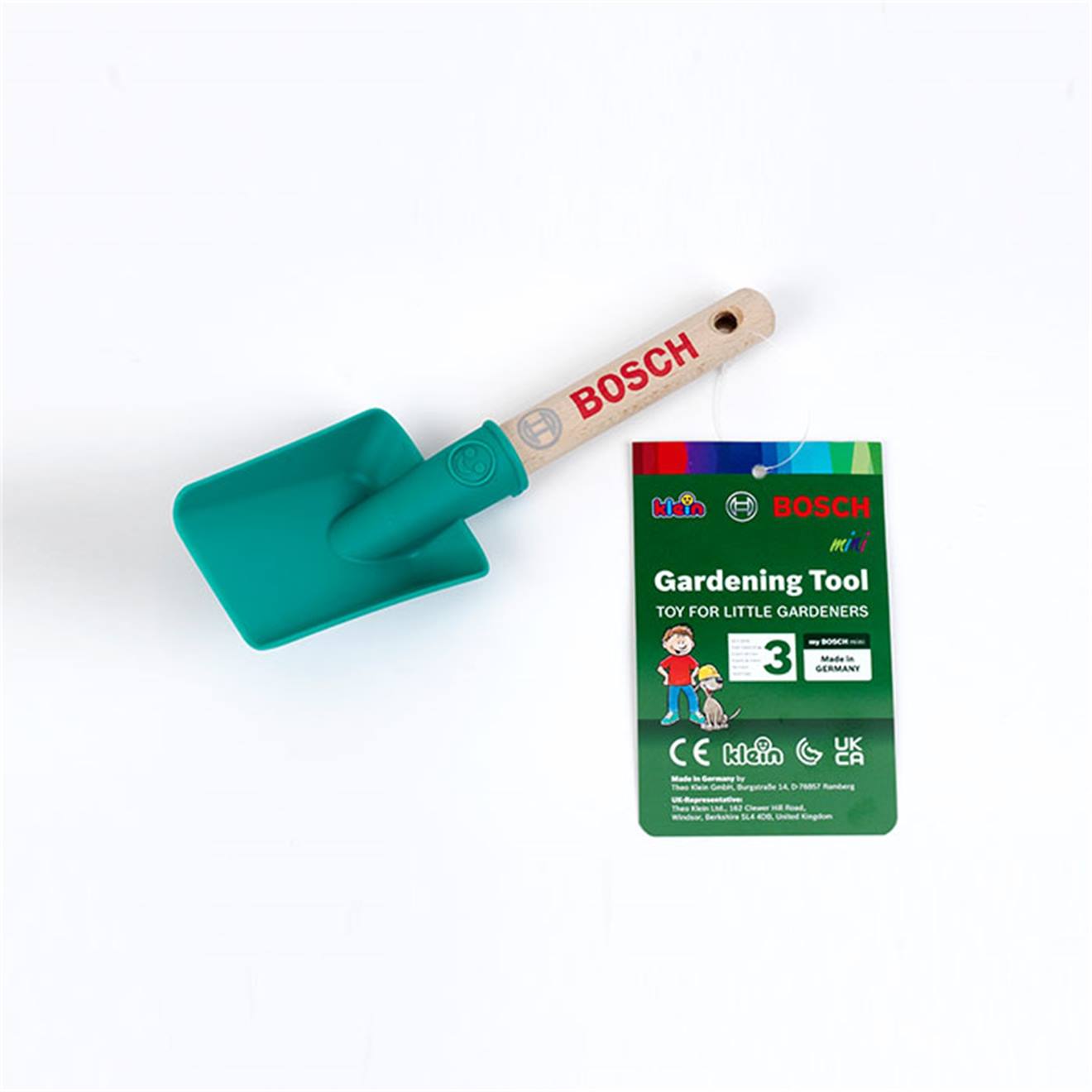 Outil De Jardinage - Bosch Pelle Carrée Avec Manche Court Vert