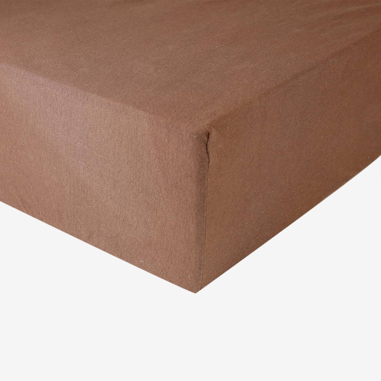 Drap Housse Oeko-tex® Standard 100 Marron