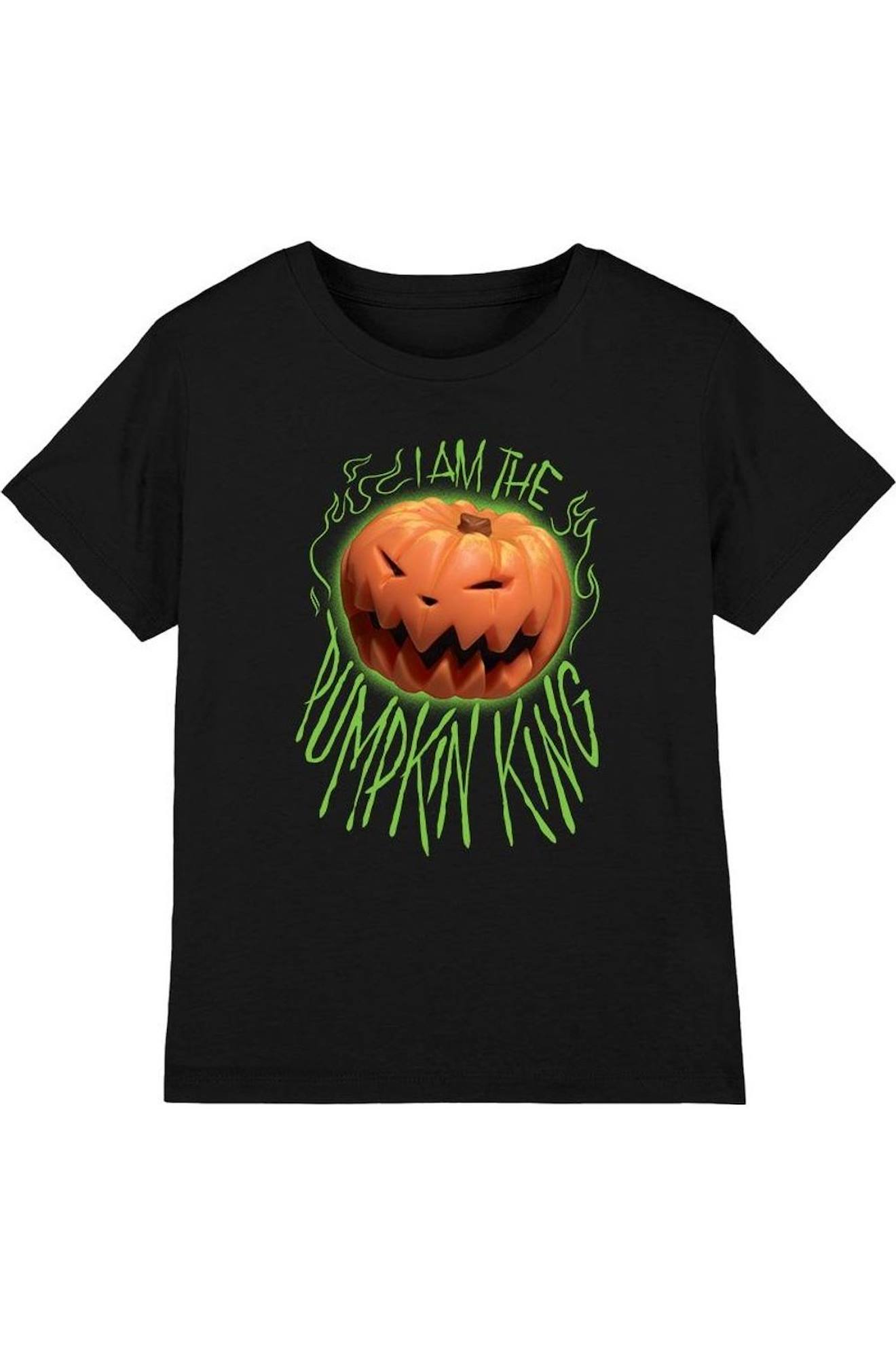 T-shirt Coton I Am The Pumpkin King Noir