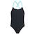 Maillot de bain 1 pièce nylon harma Noir / bleu clair vif 1 - vertbaudet enfant 