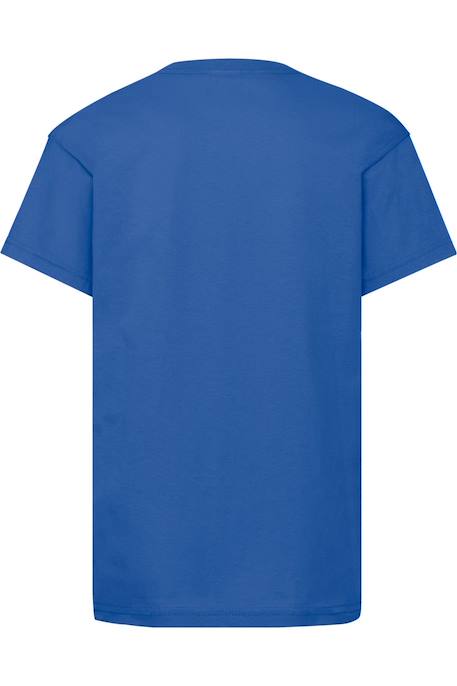 T-shirt coton original Azur+Bleu ciel+Bleu marine+Bleu marine sombre+Bleu roi+Jaune+Noir+Olive classique+Orange+Rouge+Rouge orangé+Tournesol+Vert bouteille+Vert citron+Vert kelly+Violet 14 - vertbaudet enfant 