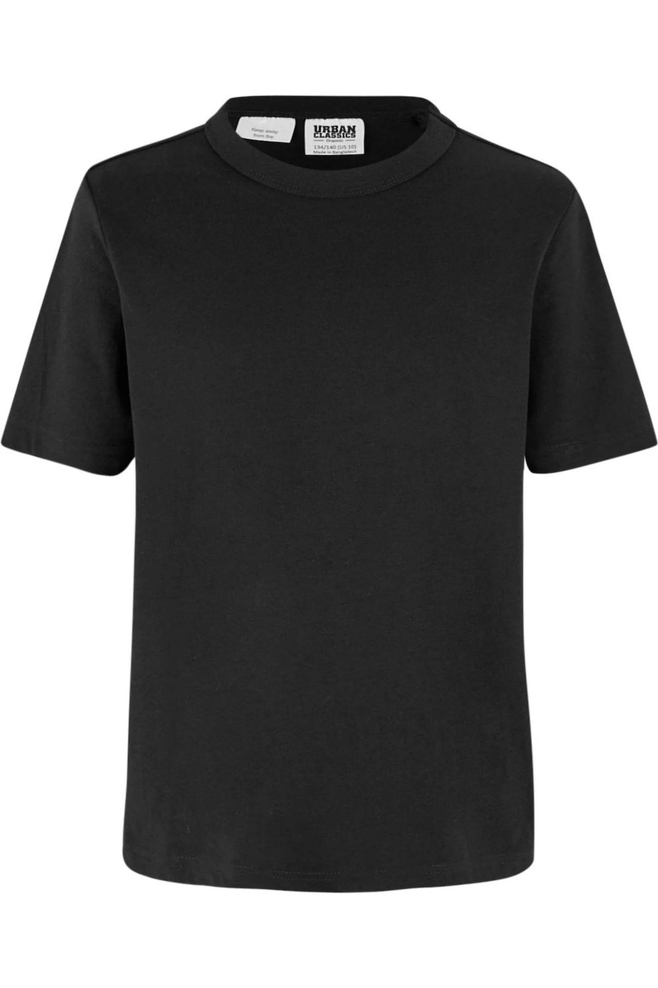 T-shirt Coton Bio Basic Noir