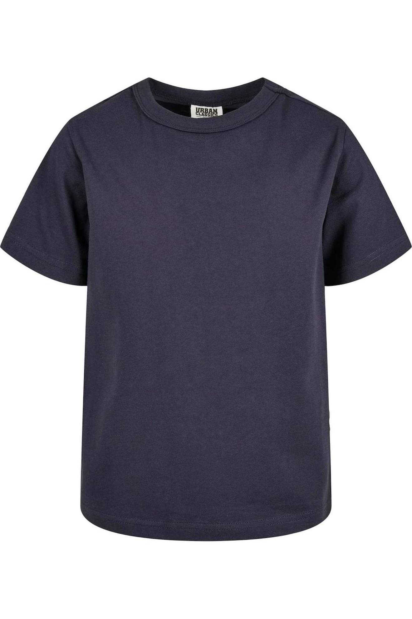 T-shirt Coton Bio Basic Bleu Marine