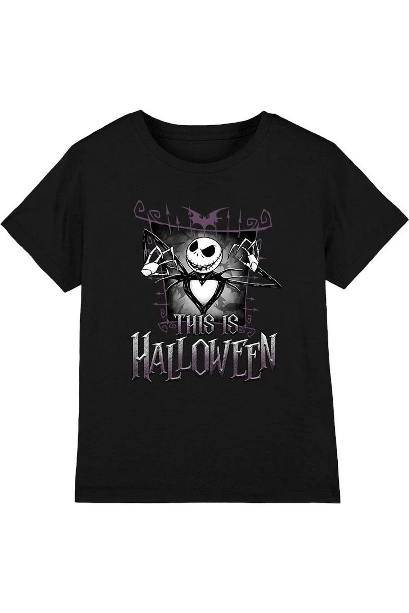 T-shirt Coton This Is Halloween Noir