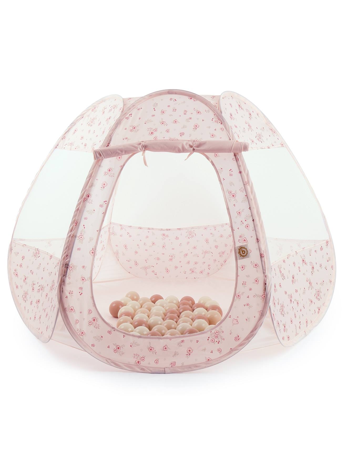 Tente De Jeu/ Piscine À Balles Avec 50 Balles Dreamy Flowers