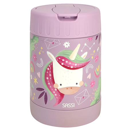 Fille-Accessoires-Fourniture scolaire-Thermos repas bébé en inox animaux