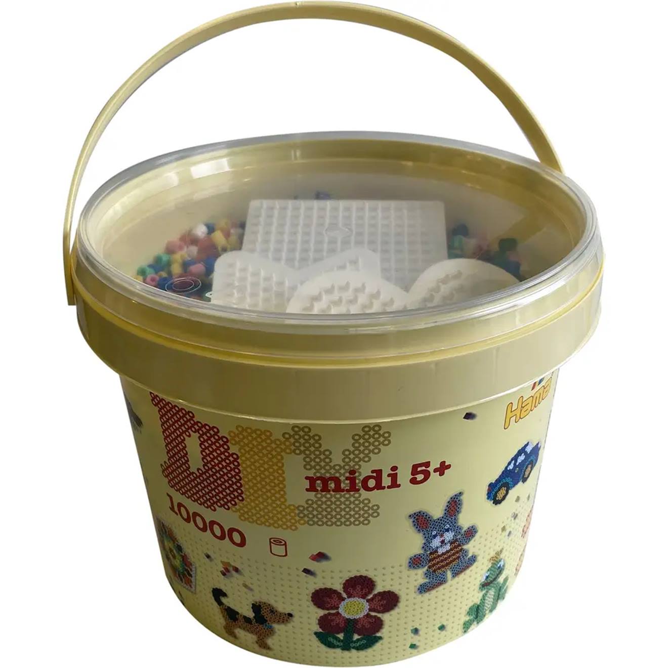 10.000 Perles À Repasser Et 3 Plaques Multicolore