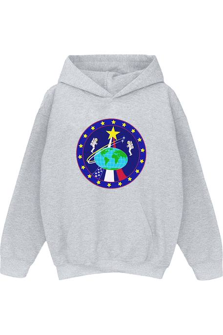 Sweat à capuche enfant coton nasa  - vertbaudet enfant