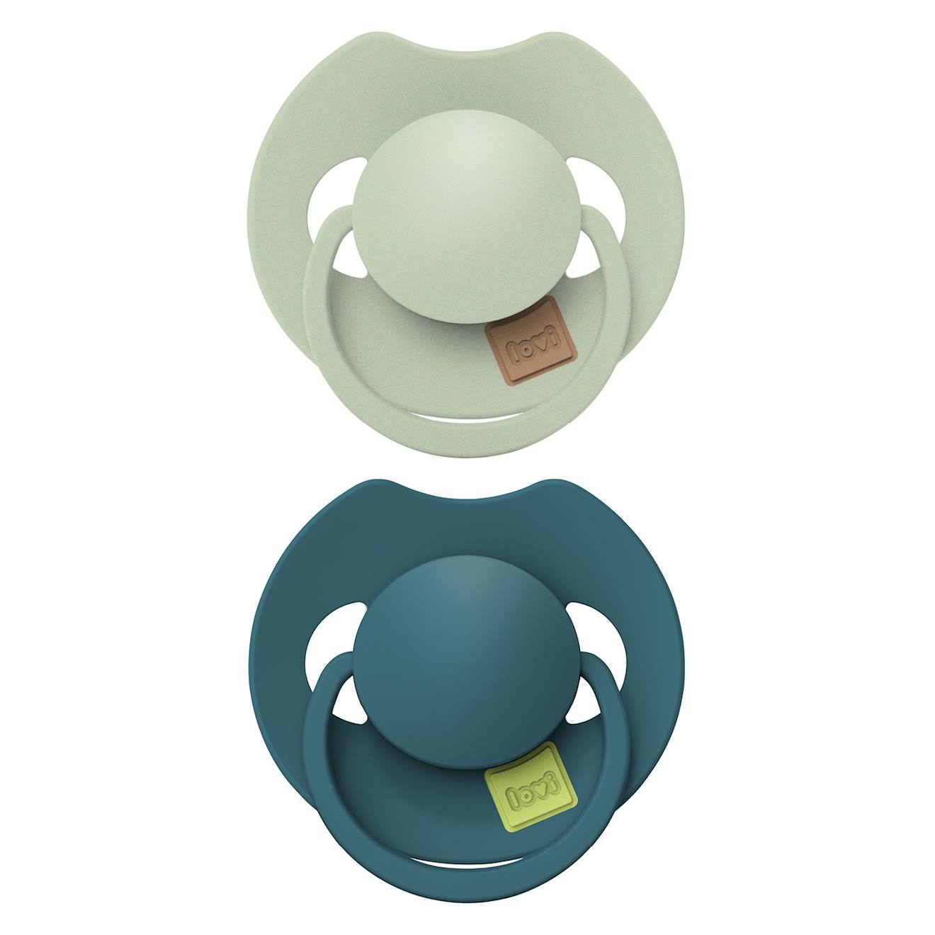 Lot De 2 Sucettes Dynamique Difrax Lovi Prime Vert