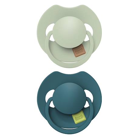 Difrax - Lot De 2 Sucettes Dynamique Difrax Lovi Prime Vert