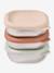 Lot de 3 boites repas inox beige 6 - vertbaudet enfant 