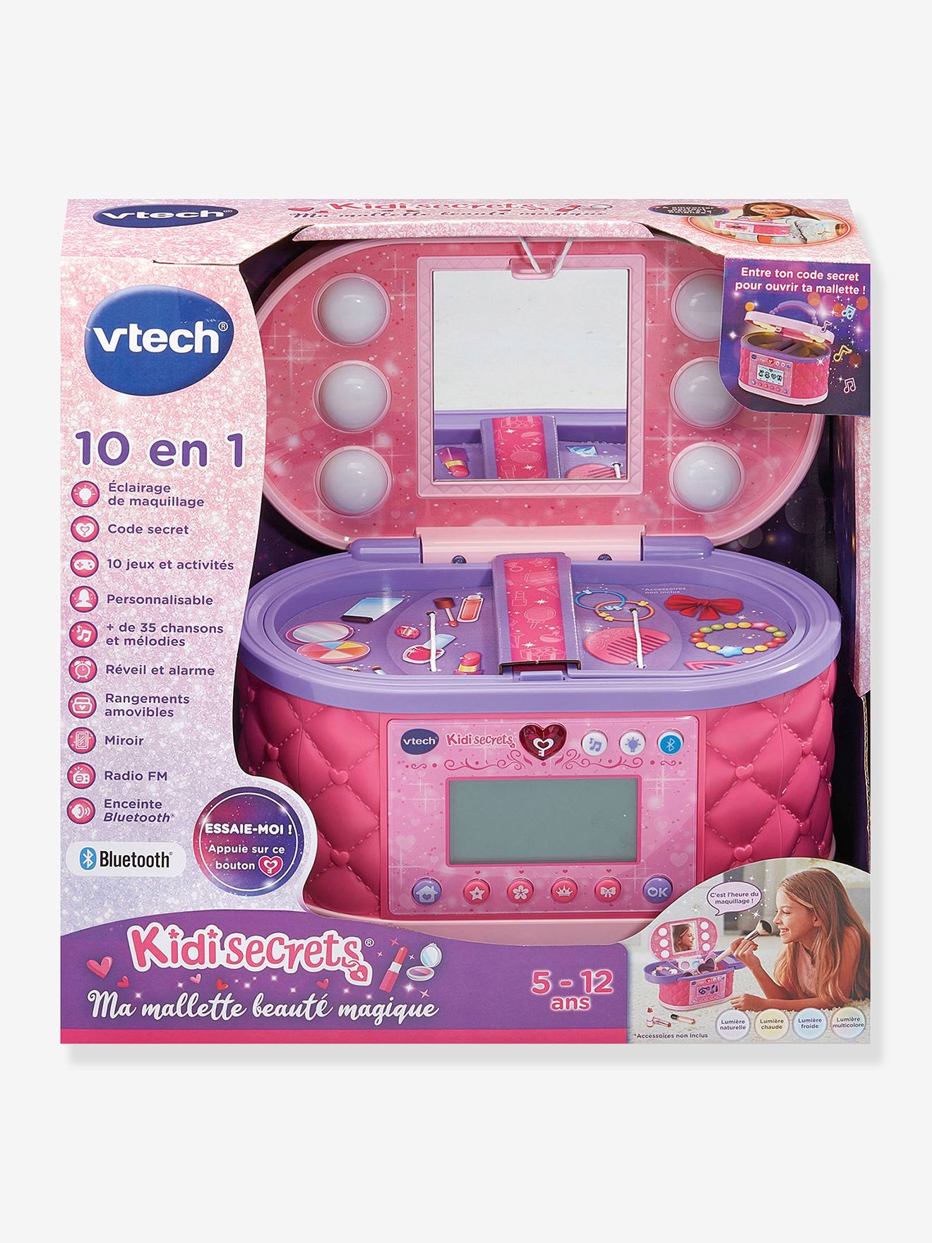 Kidisecret - ma mallette beauté magique rose