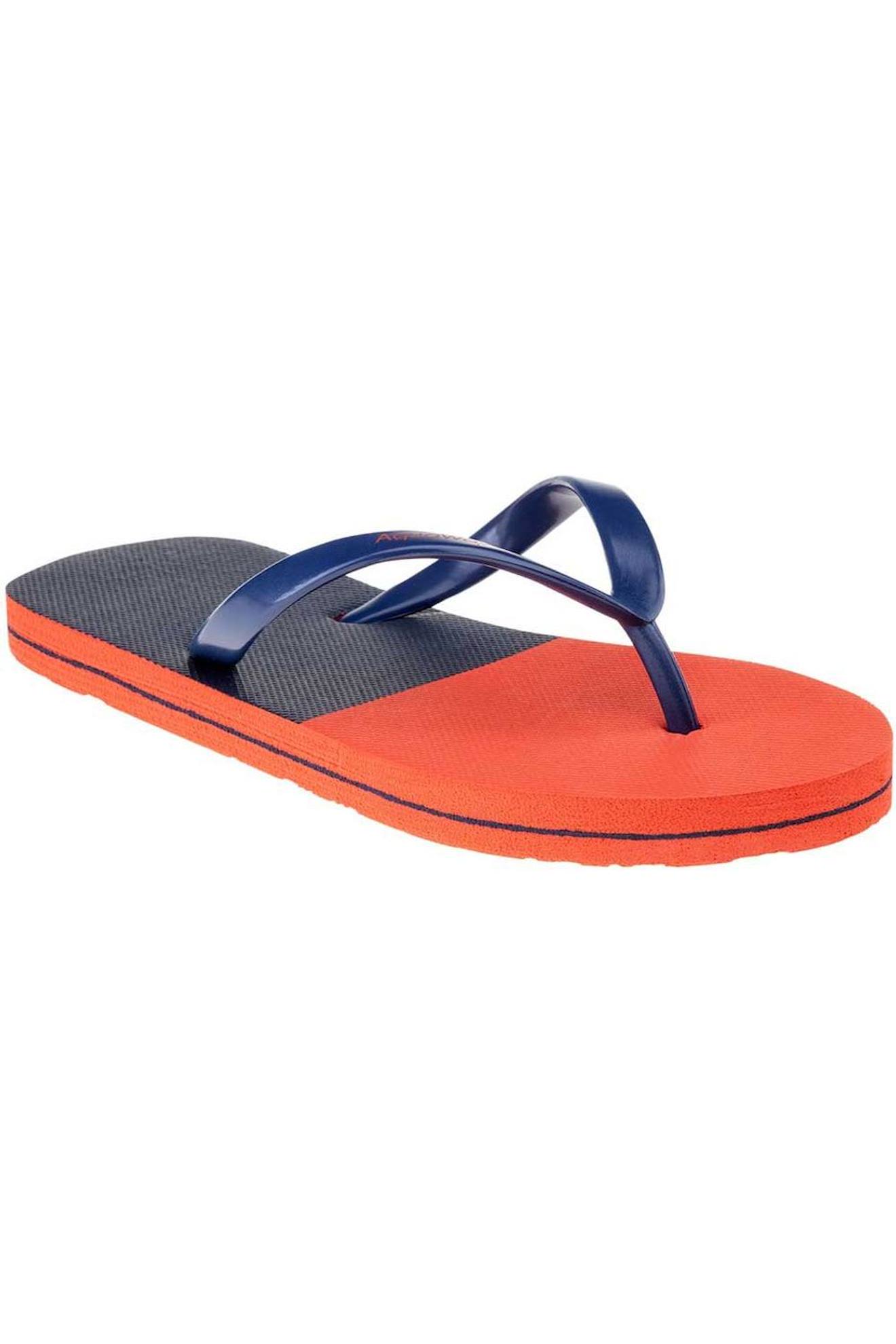 Tongs Synthétique Roboor Rouge / Bleu Foncé