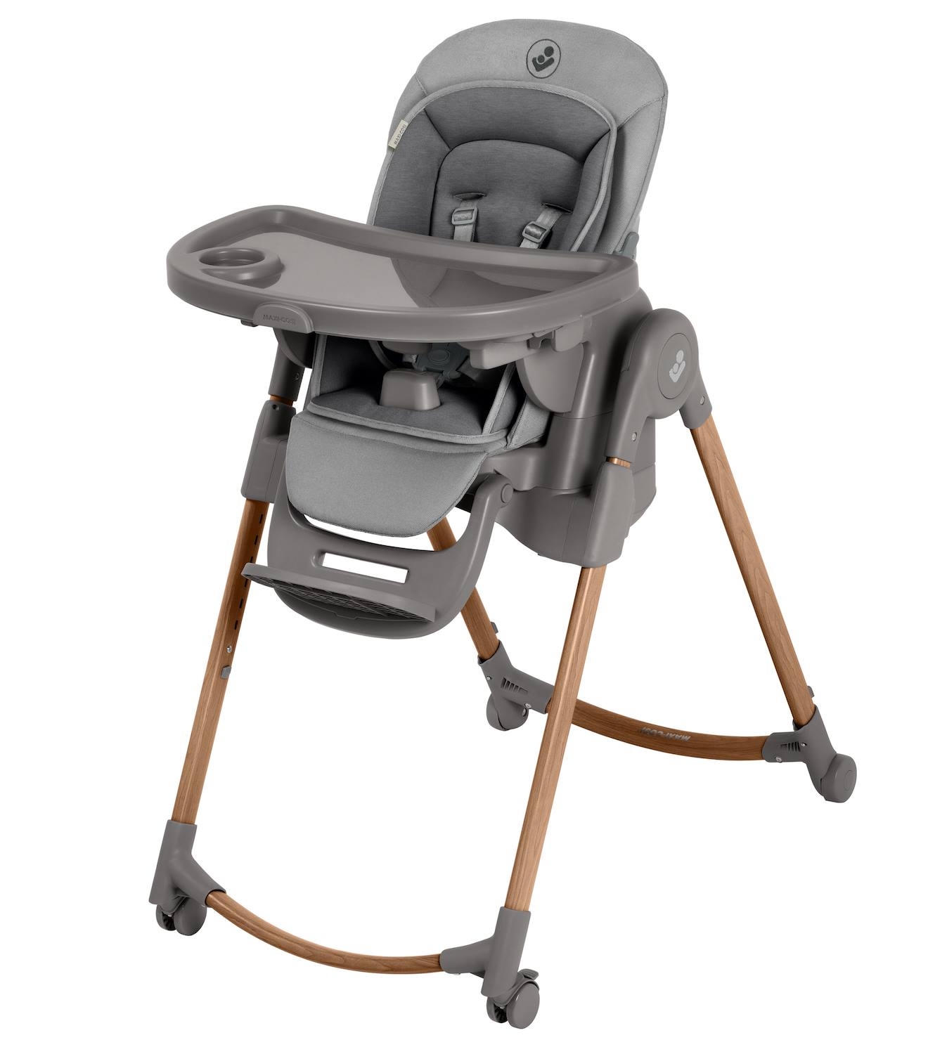 Chaise Haute Évolutive Multiposition Minla Plus Elegance Graphite