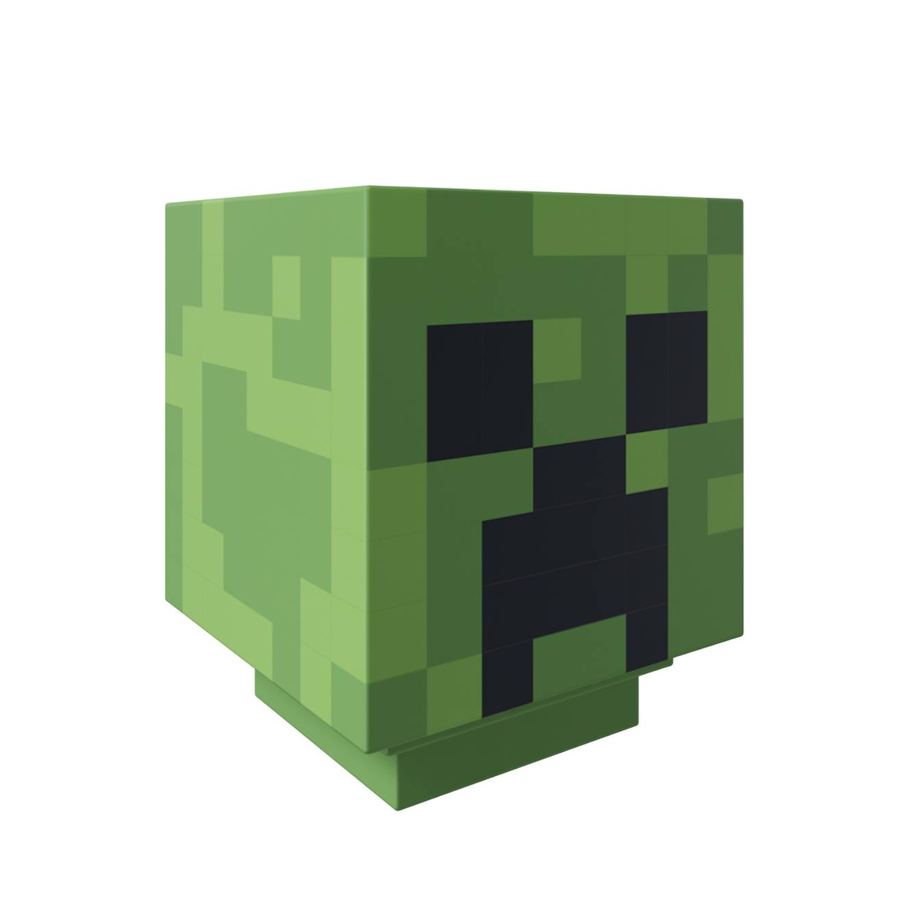 Lampe Led Minecraft - Veilleuse Rechargeable Par Usb Avec Minuterie Vert - Creeper
