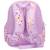 Sac à dos isotherme fleurs du jardin Violet, blanc, jaune 3 - vertbaudet enfant 