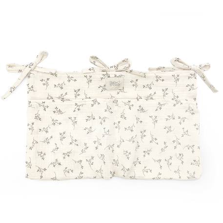 Babyshower - Sac De Rangement Tinker Olive Bloom Ecru, Vert