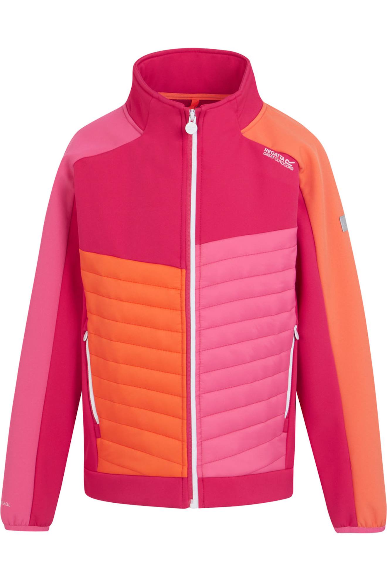 Veste Enfant Softshell Brynden Rose Fluo / Flamant Rose