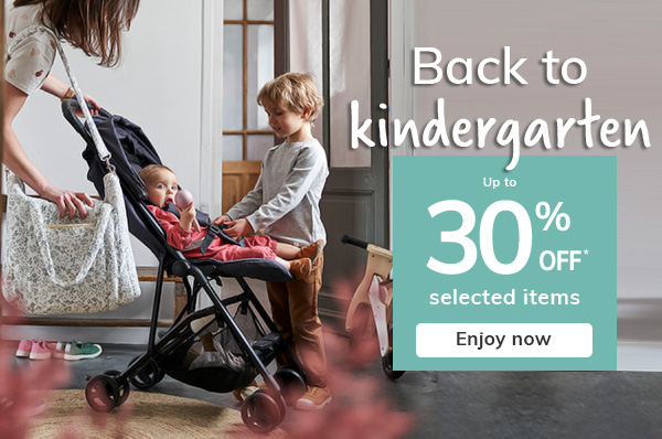 Back to Kindergarten. up to 30% off selected items